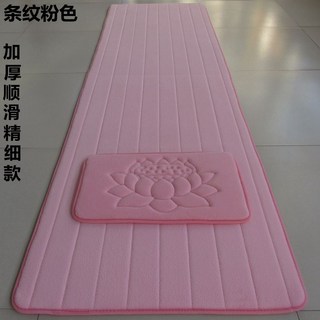 오체투지 절 매트 사계절 연꽃 불교 템플스테이 절운동 명상