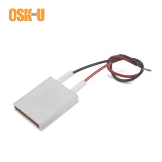 2PCS 5V 온도 조절 PTC 가열 요소 25x20x5mm 180/40/60/50/100 학위 알루미늄 커버 히터 플레이트 제습기, 01 5V_04 50C 2-3W, 2개