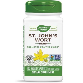 Nature's Way 然萃維 聖約翰草素食膠囊, 100顆, 1罐