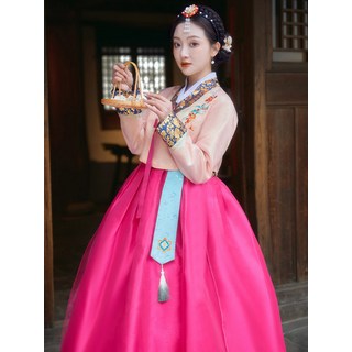 전통한복 여성 한복드레스 하객한복 공연용 예쁜생활한복