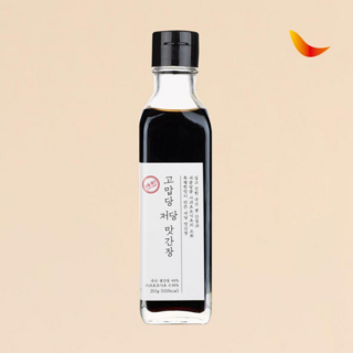 [1+1] 고맙당 저당 맛간장 210g x 2개 국산콩100% 당을줄인 알룰로스 만능간장