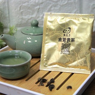 獨立包裝茶包 蜜香烏龍 紅玉18號 鐵觀音 高山青茶 四角茶包 原葉茶包 茉莉綠茶 綠茶, 1個, 金萱青茶(三角立體茶包)