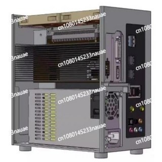 V4 4.9L 용량 ZS-D2/ITX 세미 하이 나이프 카드 컴퓨터 섀시 전체 알루미늄, 01 black