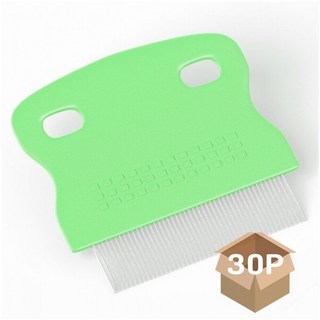 강아지 안면 눈꼽 참빗 색상랜덤 M 30P 얼굴 털관리, 상세설명 참조, 30개