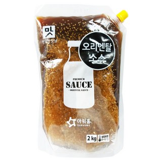 아워홈 행복한맛남 오리엔탈 드레싱 2kg 1개