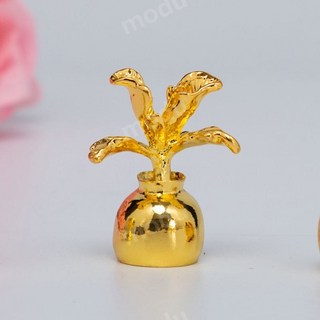 발우 세 보물 부처님 동상 석가모니 그릇 연꽃 의학 황금 탑, 15.중간 약 수, 1개