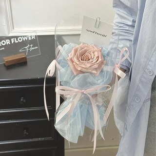 皇運之家百貨店 浪漫芭蕾玫瑰花束仿真香皂花成品，生日禮物/閨蜜禮物/女友禮物/七夕禮物