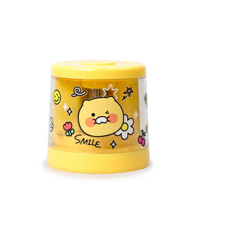 카카오프렌즈 세이치즈 자동 연필깎이 + 사용설명서 + 연필홀더 + 칼날2p+ 청소브러시 세트, 춘식이, 1세트