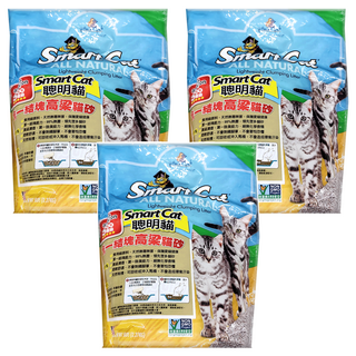 pioneer pet 聰明結塊高粱砂貓砂 S131, 高粱清香, 2.27kg, 3包