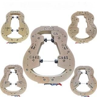 기타 공구 세트 DIY 제작용 통기타 조립용 원형 분할형 셀프 악기 교체 A_32OM 여행 기타 조립 몰드 60mm, 1개