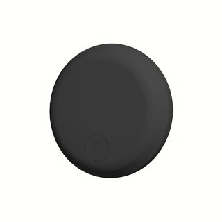 GPS定位器 安卓/蘋果通用 Find Tag全球定位器 追蹤器 防丟器 兒童老人定位神器 寵物防丟器, 黑色1【台灣芯片】+送皮套,蘋果專用版, 1個