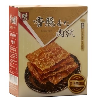 健康本味 香脆杏仁肉紙, 1個, 原味50g