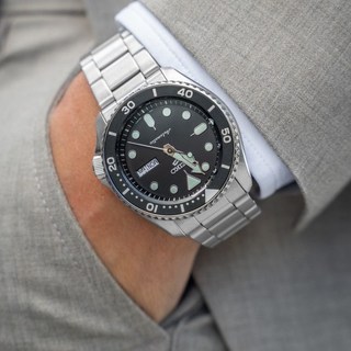 세이코 세이코5 다이버 명품 오토매틱 메탈 패션 남자시계 SRPD55K1