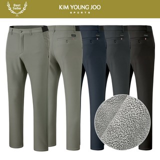 겨울용 김영주스포츠 남성 기모 스판 팬츠 MP956