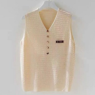 ROYALBELLE 여성 브이넥 민소매 레이온 루즈핏 기본 레이어드 이너웨어 니트 나시 K052904
