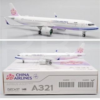 JC Wings 1/400 China Airlines A321neo (B-18101) XX40035 飛機模型, 1個
