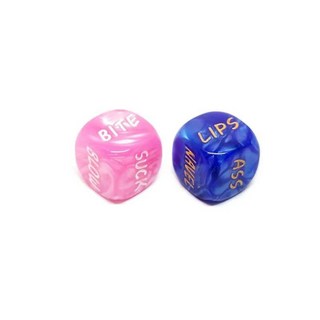 女巫卡塔牌屋 桌遊 卡牌遊戲 真心話大冒險情侶款成人情侶骰子酒吧ktv聚會懲罰遊戲撲克牌, 英文星空對骰, 1個