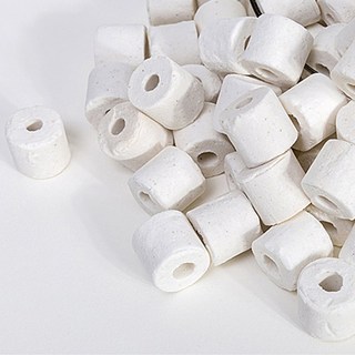 손쉬운 여과볼 여과재 미니어항여과기 세라믹링 수족관 원통형 420g