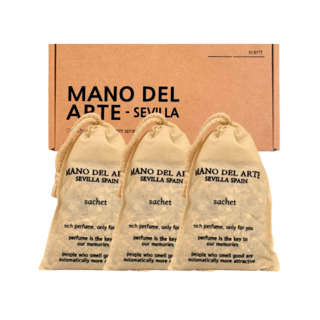 마노델아르떼 샤쉐 니치퍼퓸 걸이형 옷장방향제, 25g, 3개, 라임바질 앤 만다린