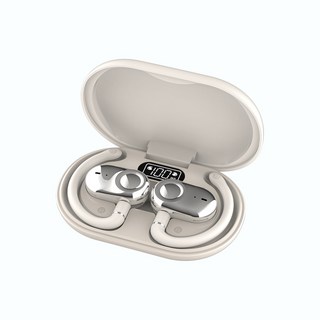 AIKee 愛客科技 AI即時翻譯耳機，無線藍牙耳機，高清音質，智能觸控, 白色, J-20