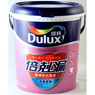 歐樂克修繕家 得利 倍剋漏 專業版 面漆 A791 加碼送3吋毛刷 屋頂防水半光型, 1個, 沁涼藍/1加侖