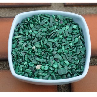 花樣渼栽盆栽生活館 孔雀石園藝裝飾石 (介質)(多肉)(植物)(水族箱)(盆栽)，天然石材點綴庭院陽台，提升戶外空間美感, 1個, 100g