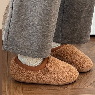 DANGZ 여성용 겨울 방한 털슬리퍼