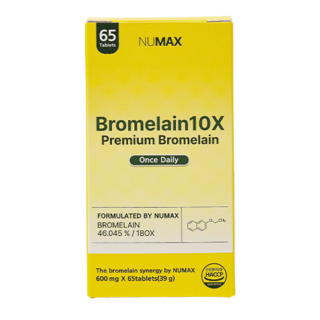 뉴맥스 브로멜라인 10X, 1개, 65정