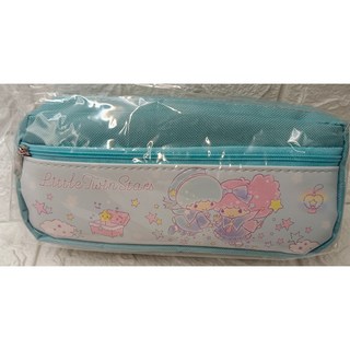 貓福珊迪 雙拉大容量筆袋 手提立體筆袋 三麗鷗授權 可愛造型 學生文具收納, 1個, 三拉雙子星, 雙子星