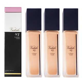 벨루아체 홍여진 콜라겐 쌩얼크림 3통 세트, 1개, 90ml