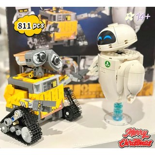 로봇 조립 레고호환 블록 월이 WALL-E 피규어 입체 블록 811pcs 컬렉션, 1개, B_37994B 로고 원래 상자 없음