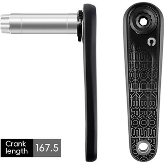 ROCKBROS 탄소 섬유 자전거 크랭크셋 BCD 110 체인 43.5 축 28.99 DUB 162.5, 01 CHINA, 04 167.5mm, 1개