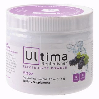 ULTIMA REPLENISHER 電解質粉 葡萄口味, 102g, 1個