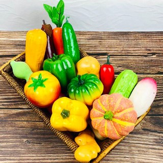 모형채소 매장인테리어 주방장식 고추 피망 호박 가지, 5모형채소-피망