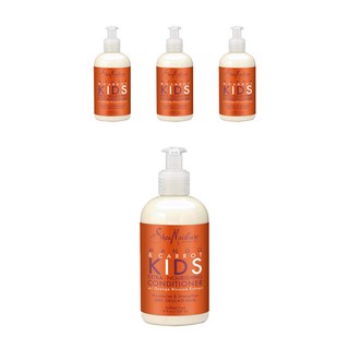 시어모이스처 키즈 엑스트라-너리싱 컨디셔너 망고 & 당근, 236ml, 4개