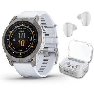 웨어러블4U - Garmin Epix Pro 2세대 사파이어 티타늄 51mm 스마트워치|AMOLED 최대 31일 배터리 수명 멀티스포츠 및 야외 GPS 시계플래시라이트 선물