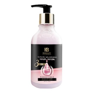HB BEAUTY 奢華滋養免沖洗護髮素 330ML, 1個