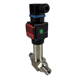 He Siman 소형 통합 차압 트랜스미터 RS485 4 20MA 내부 및 외부 스레드 G1/4 M20, 0-0.2Mpa, LED Internal