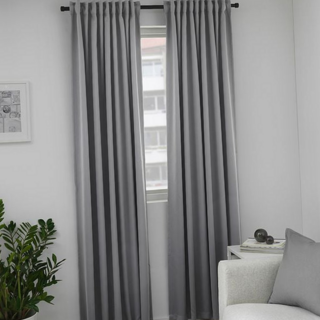 루체트리 암막커튼 굿나잇 1plus1 2장 거실 방풍 큰창문 차단