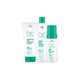 施華蔻 bc 豐盈俏彈 肌酸髮露 護髮慕絲 蓬鬆慕絲, 1個, 肌酸髮露250ml