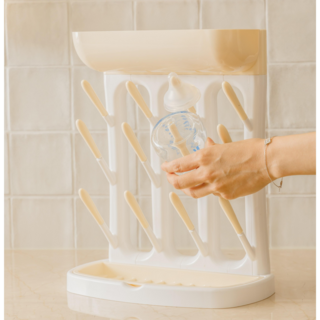 코오낸내 젖병 건조대 보관함 마카롱옐로우, 옐로우