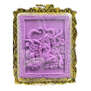 嫣然九尾狐佛牌, 紫色 黑金防水殼