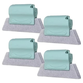 원이네 창틀 청소 틈새 브러시, 그린, 4개