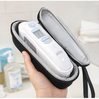 브라운 체온계 가방 케이스 파우치 IRT-6030 6510 6520 보관용, 체온계 수납케이스