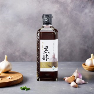 현가본초 식품명인 현경태 전통발효식초 초두루미 마늘흑초, 420ml, 1개