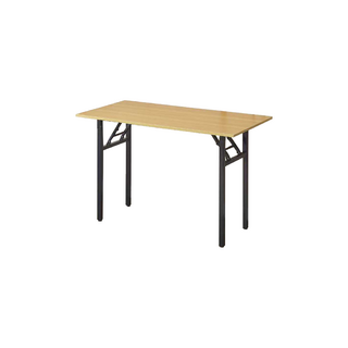 免安裝折疊桌，簡易收納不佔空間，學生辦公桌首選, 黃/單層