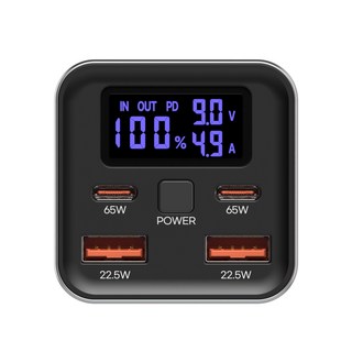 넥스트 보시노 고속충전 65W 대용량 20000 노트북 보조배터리, 2014TQPB (1년무상 AS), 블랙