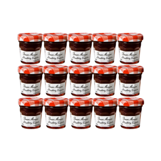 본마망 딸기잼, 30g, 15개