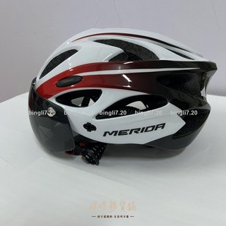 台灣現 貨自行車騎行頭盔一體成型風鏡男女超輕山地車公路單車安全帽, 炭黑美,L, 1個