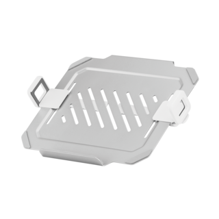 엔산마운트 NB-01 노트북홀더 노트북받침대 모니터암 장착용, 1개, 실버